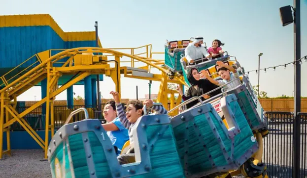 Roller Coaster at Bollywood Parks Dubai
